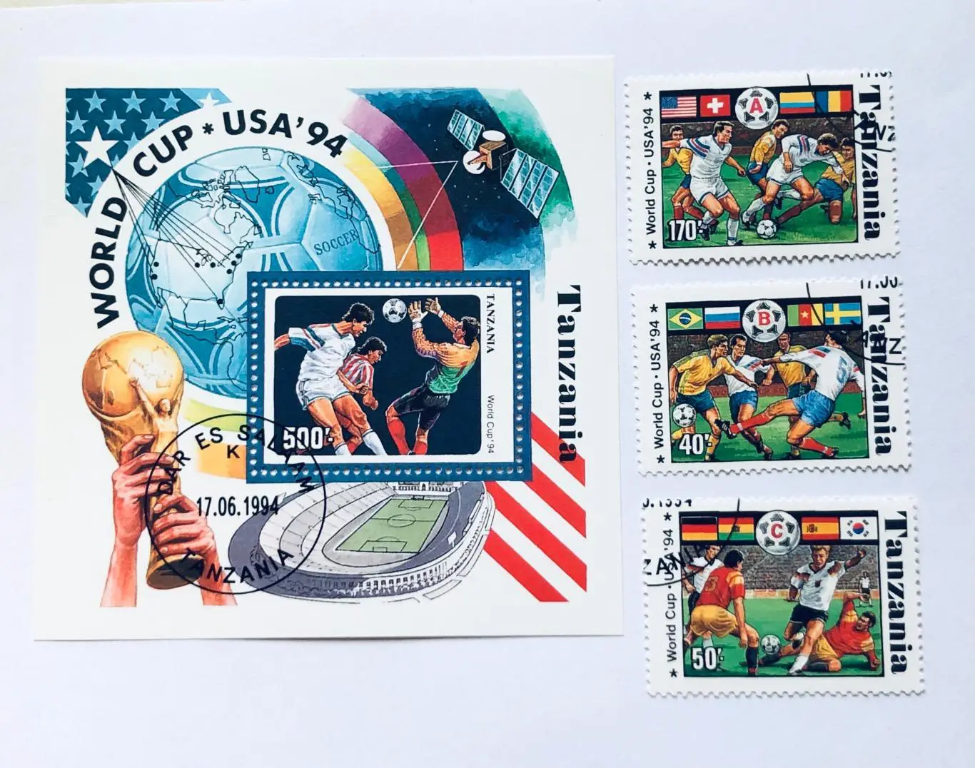 Танзания 1994. Футбол ЧМ 1994