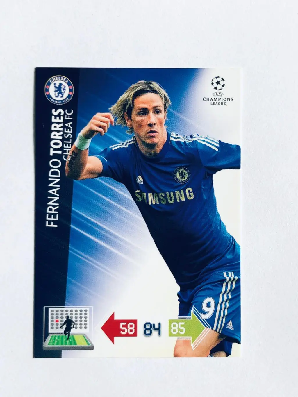 Карточка Fernando Torres Chelsea FC