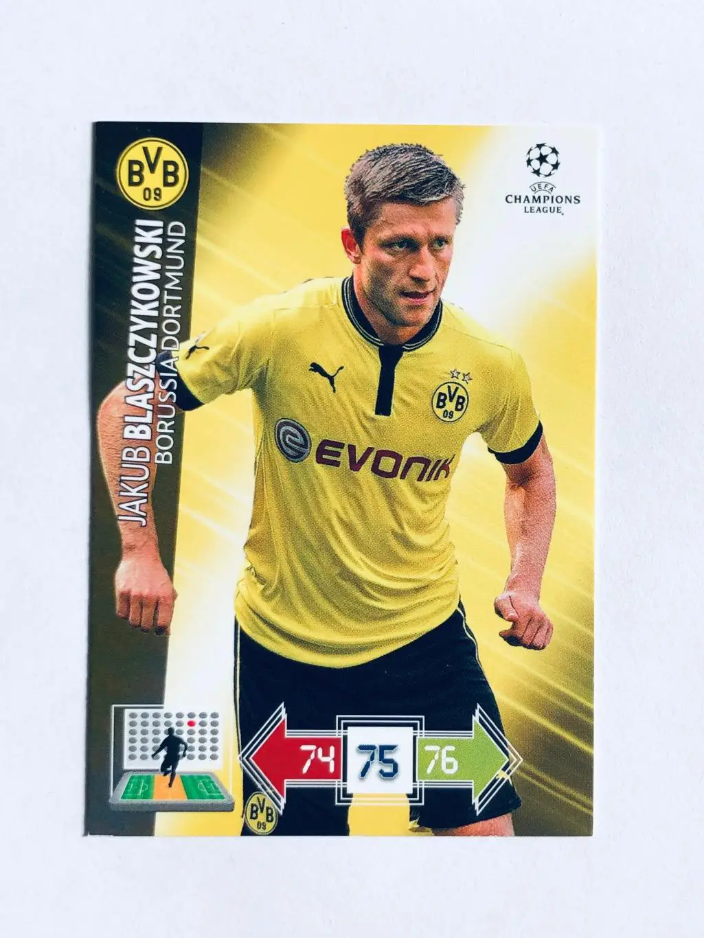 Карточка Якуб Блащиковски Боруссия Дортмунд