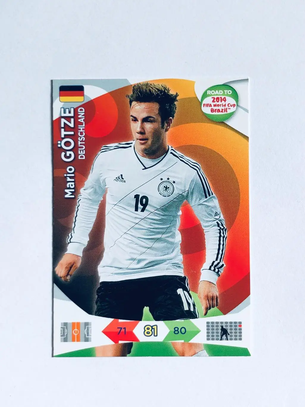 Карточка Mario Gotze Deutschland