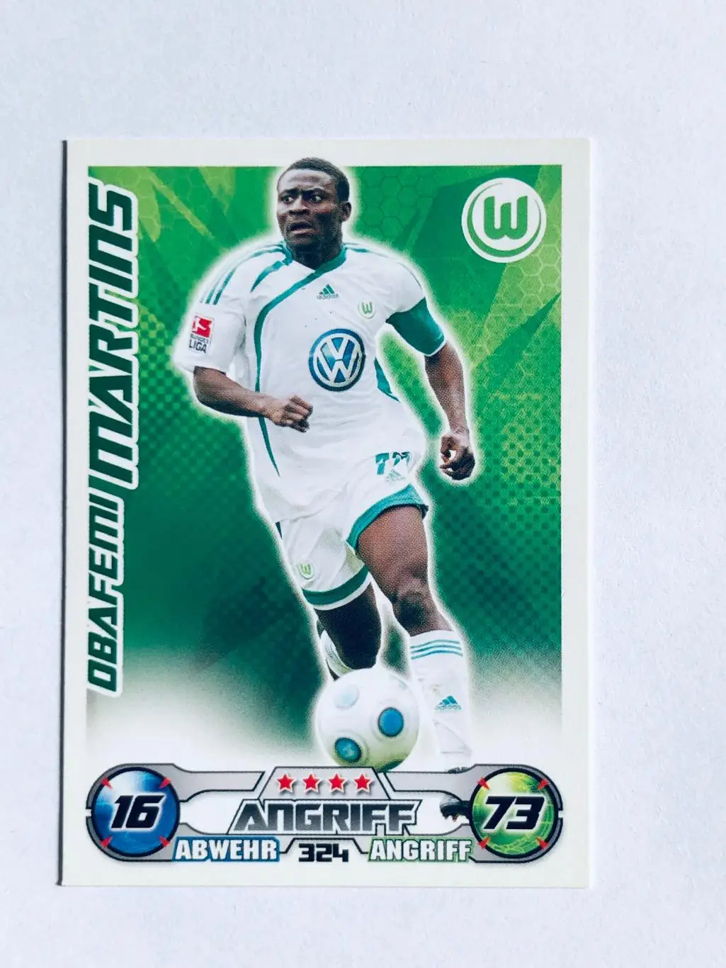 Карточка Obafemi Martins VFL Wolfsburg