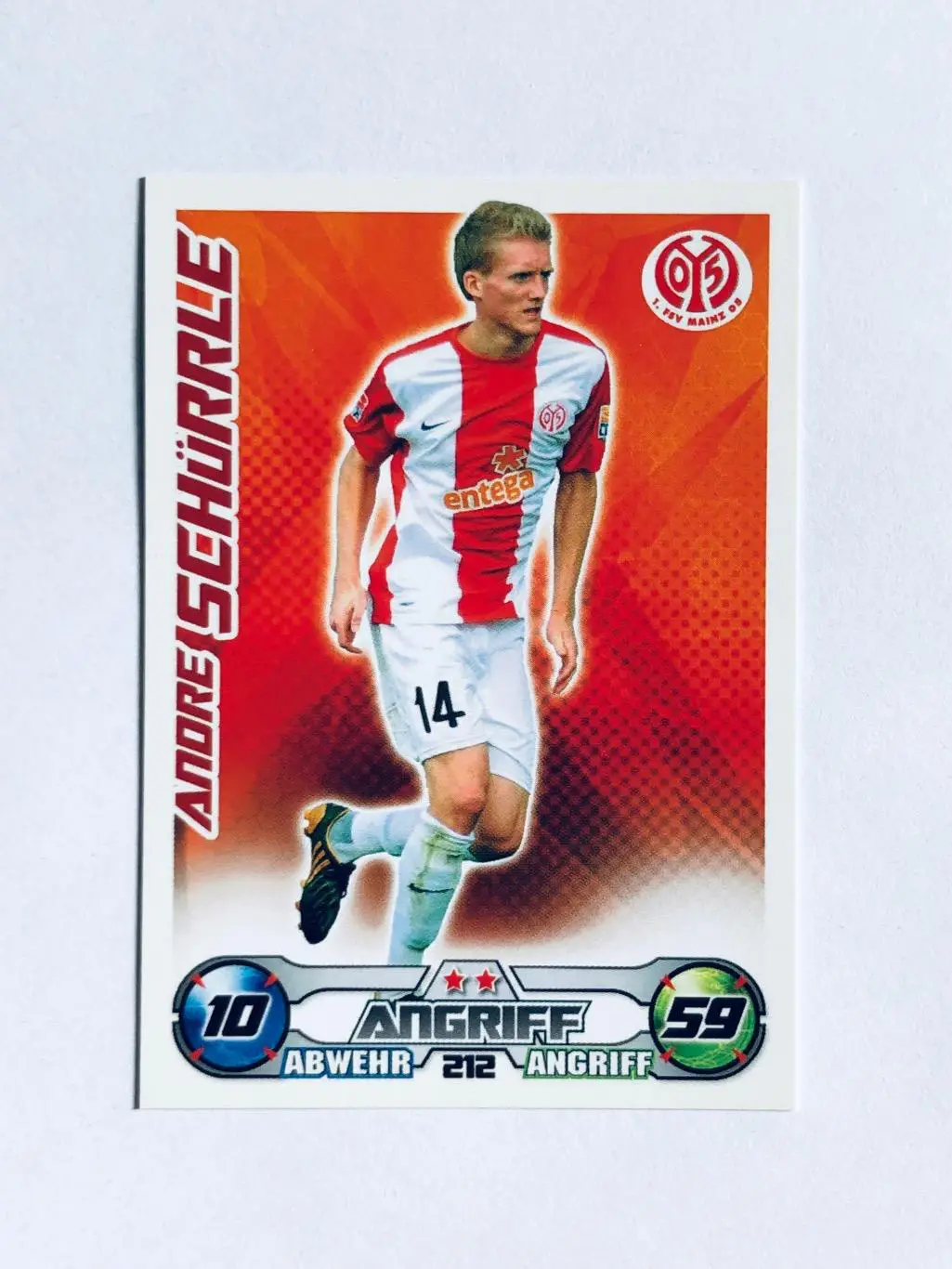 Карточка Andre Schurrle 1.FSV Mainz 05