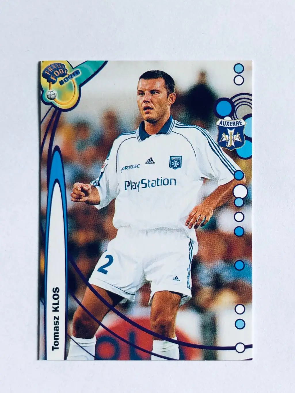 Карточка Tomasz Klos Auxerre