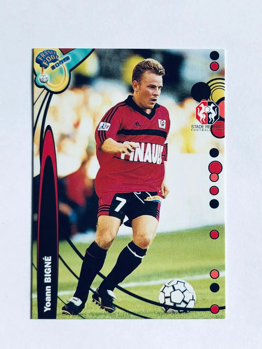 Карточка Yoann Bigne Rennes