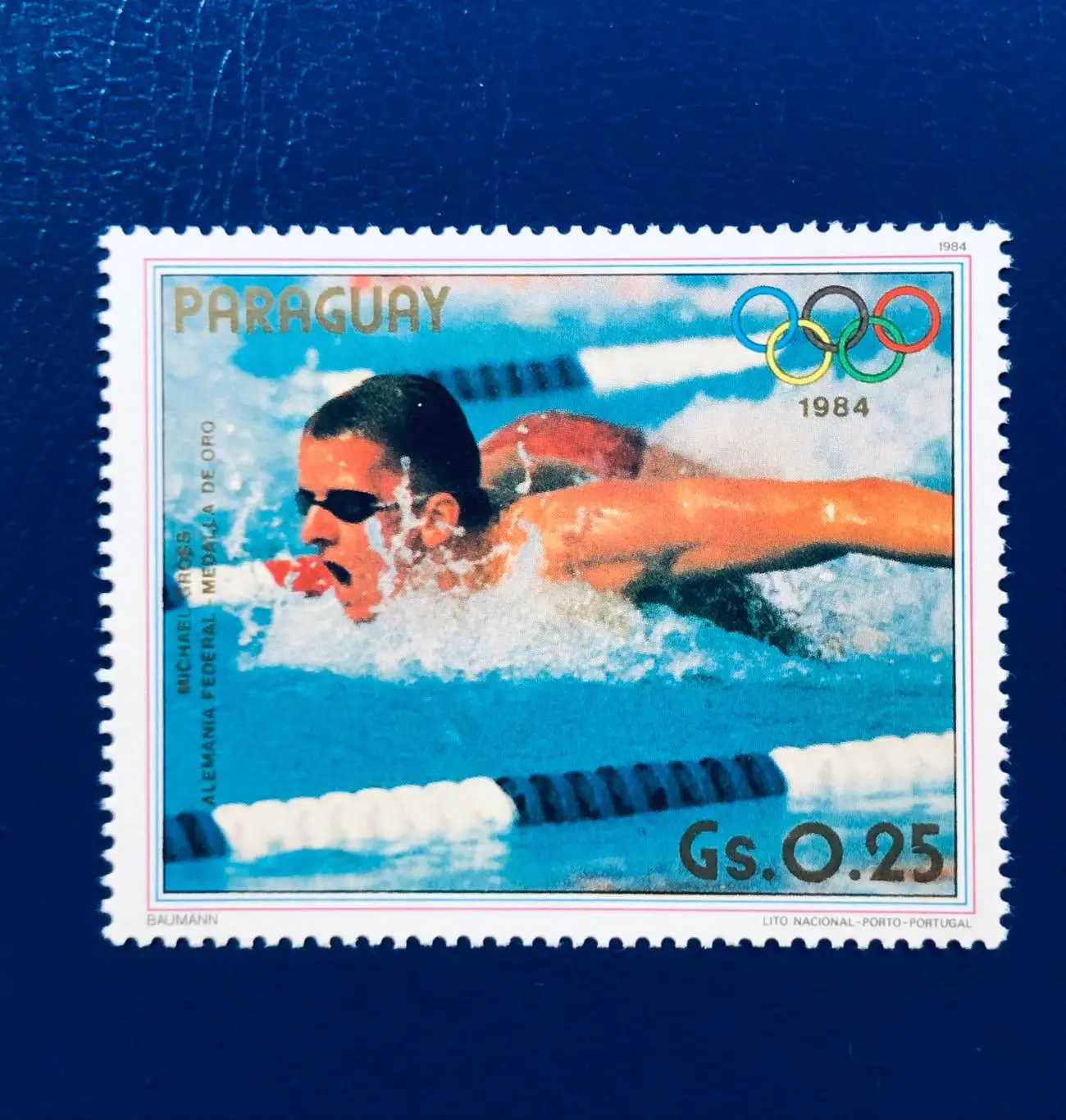 Парагвай 1984 Олимпийские игры в Лос-Анджелесе
