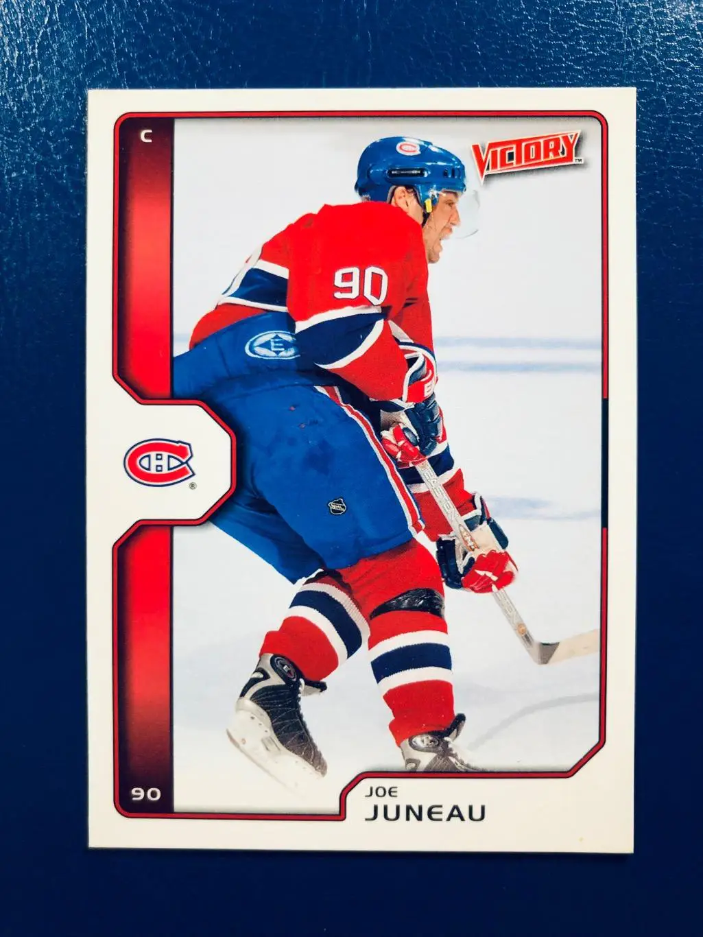 Карточка Joe Juneau Montreal Canadiens