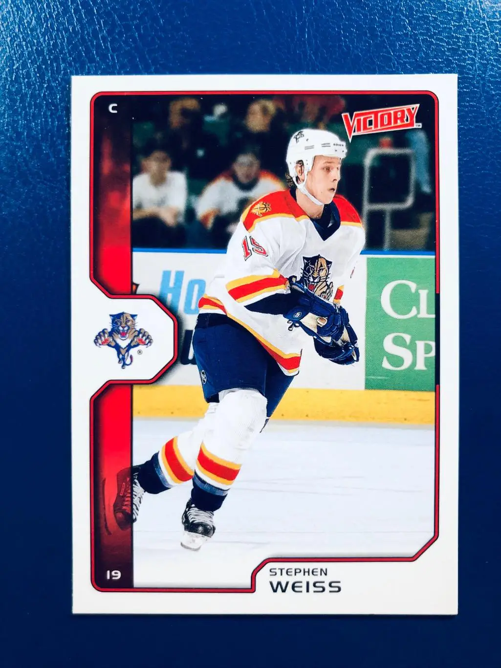 Карточка Stephen Weiss Florida Panthers