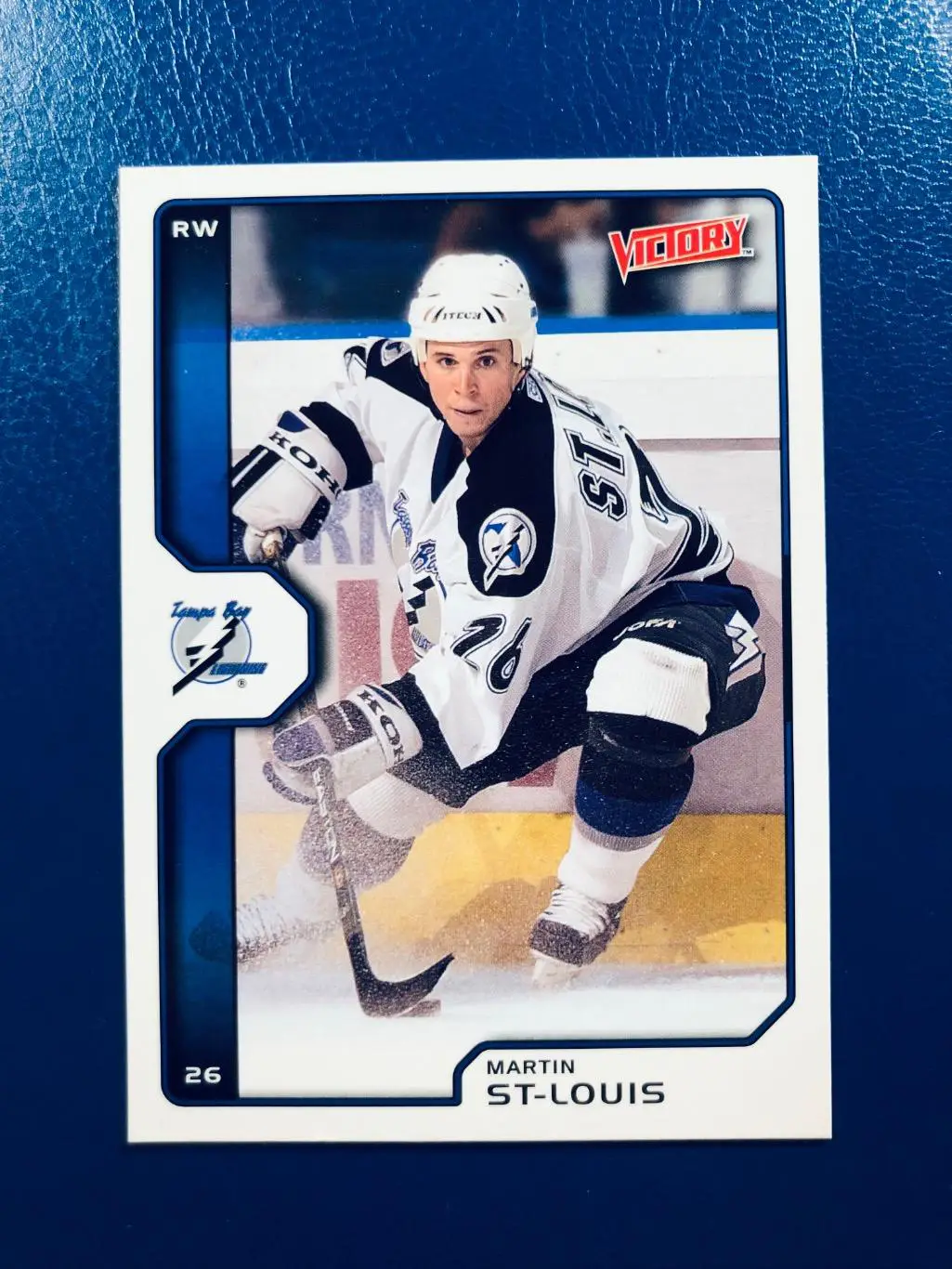 Карточка Martin St-Louis Tampa Bay Lightning