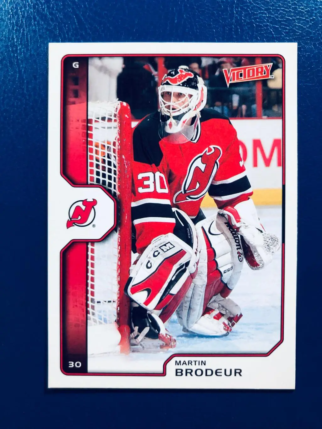 Карточка Martin Brodeur New Jersey Devils