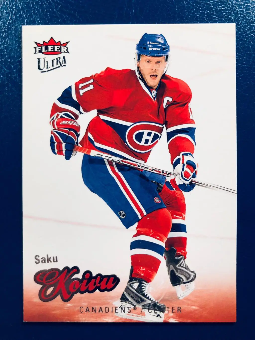 Карточка Saku Koivu Montreal Canadiens