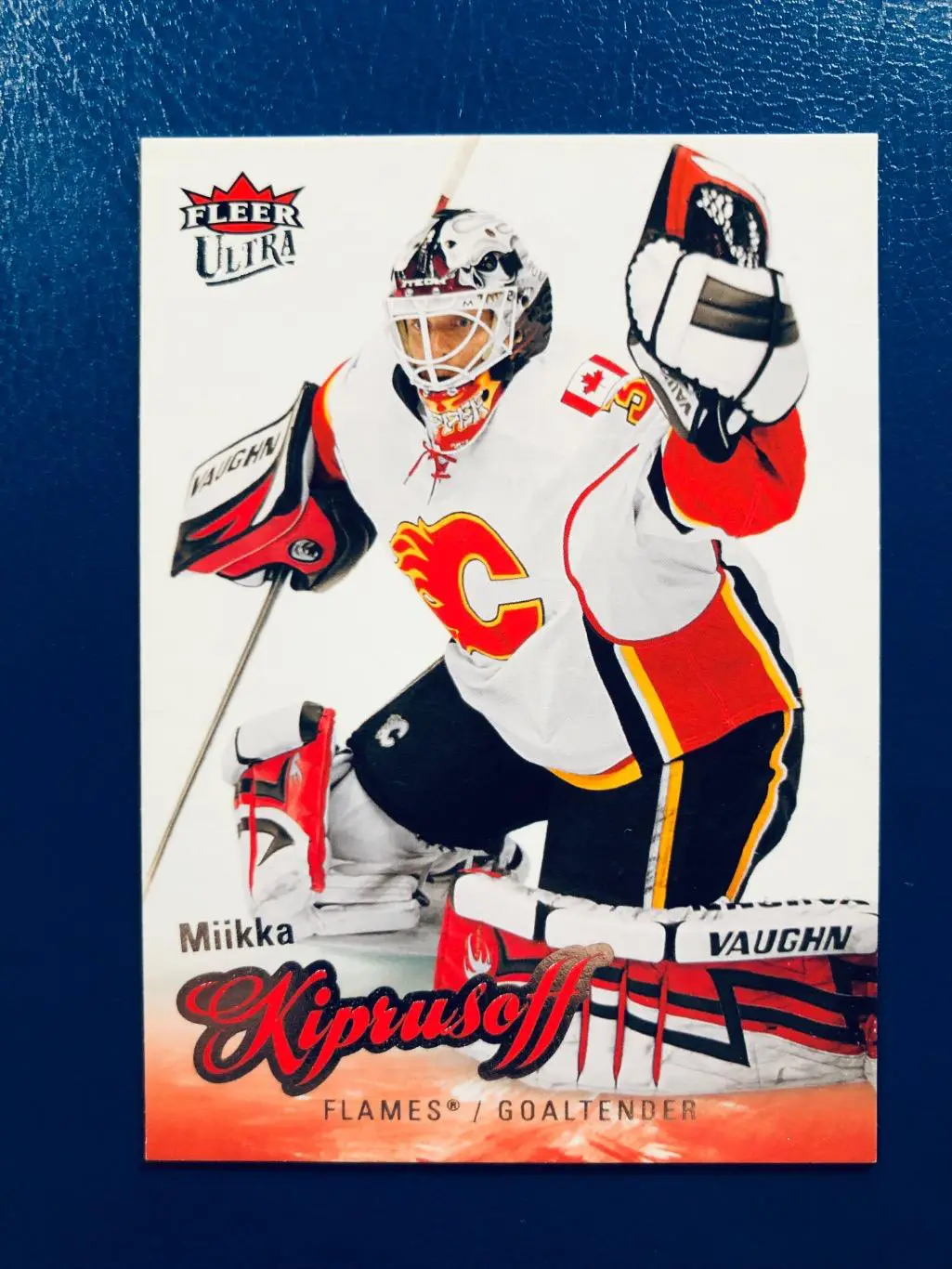 Карточка Miikka Kiprusoff Calgary Flames
