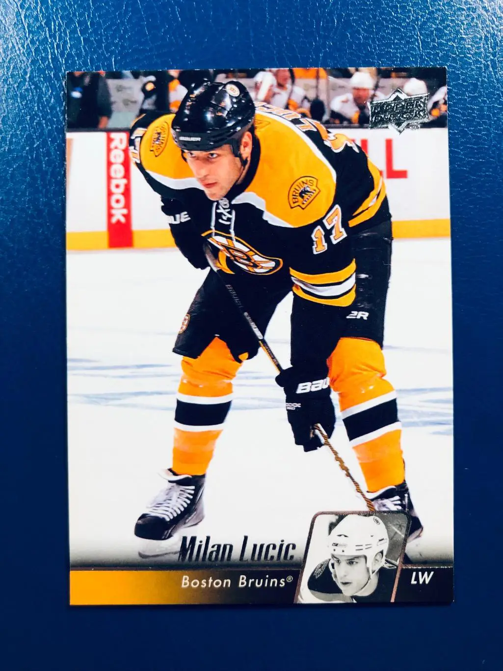 Карточка Milan Lucic Boston Bruins
