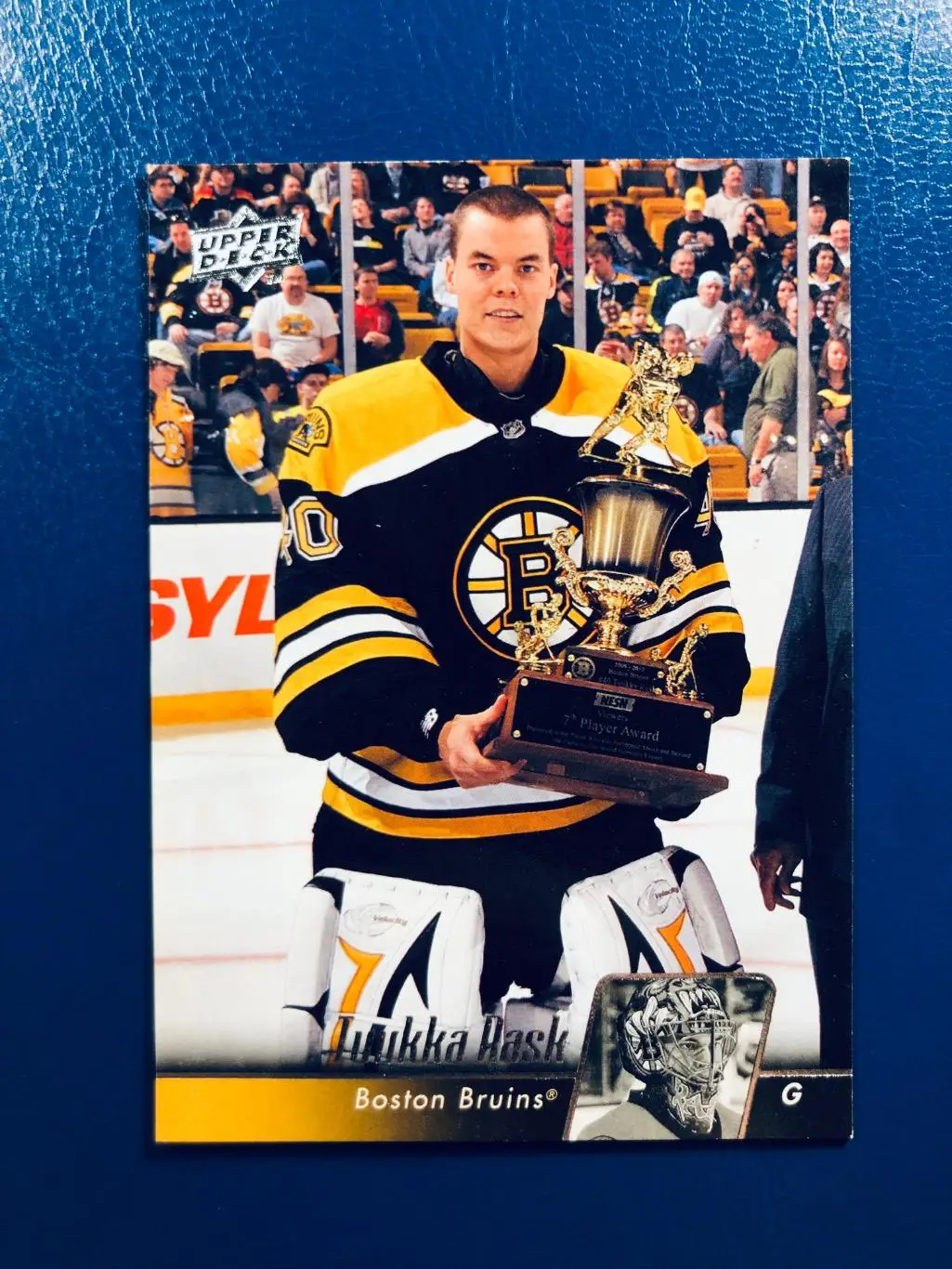 Карточка Tuukka Rask Boston Bruins