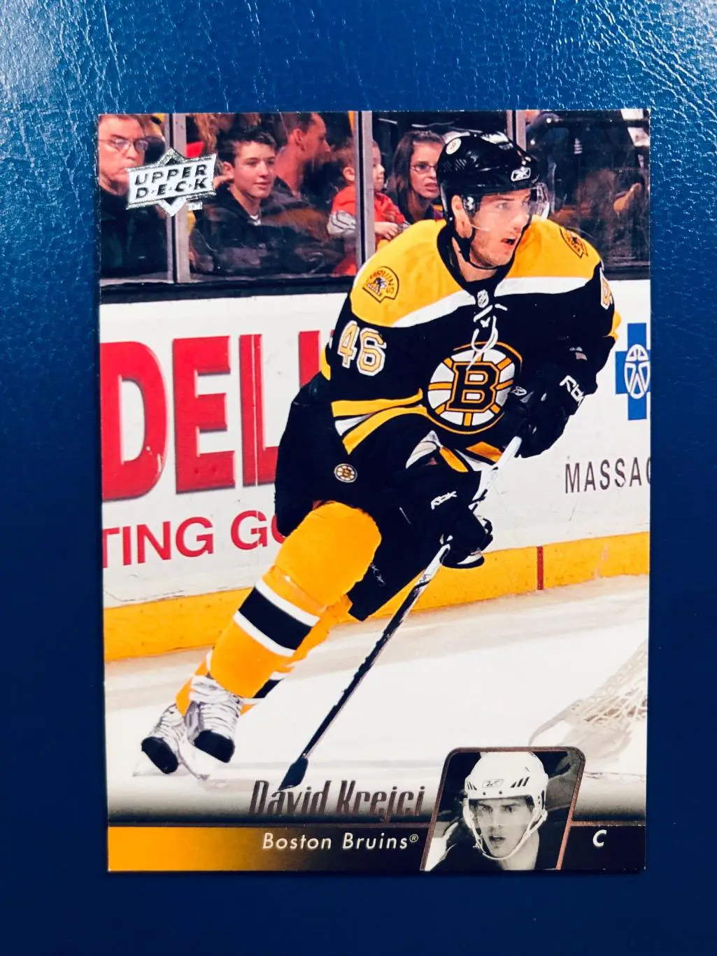 Карточка David Krejci Boston Bruins