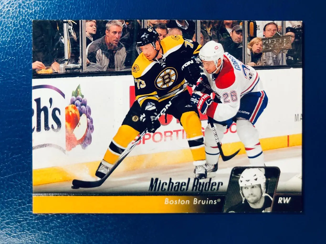 Карточка Michael Ryder Boston Bruins