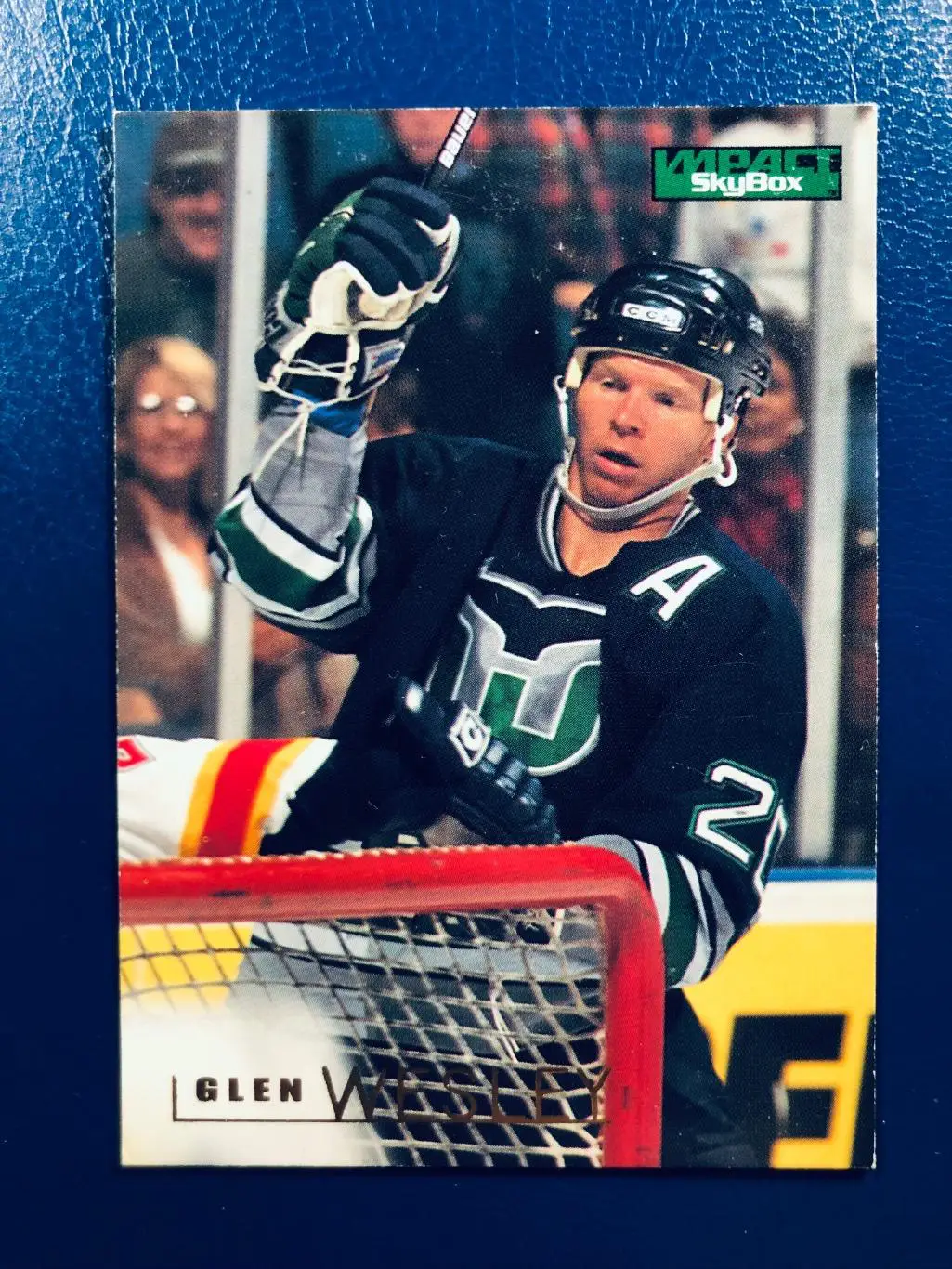 Карточка Glen Wesley “Hartford Whalers”