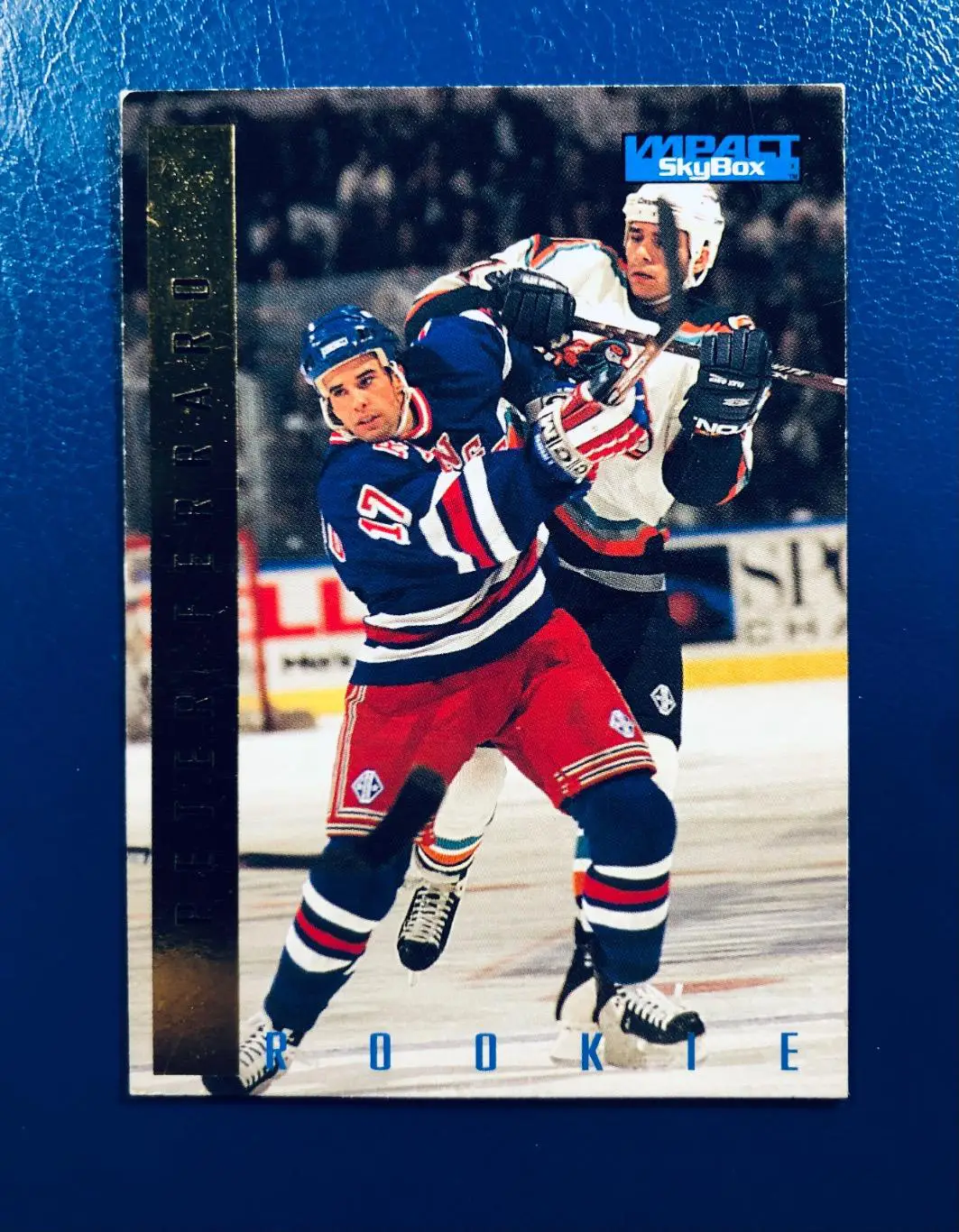 Карточка Peter Ferraro New York Rangers