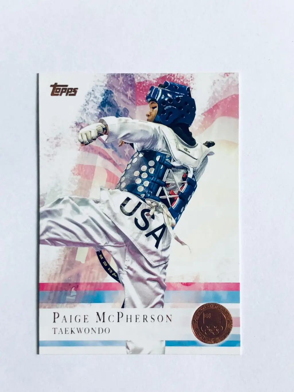 Карточка Paige McPherson „Тхэквондо”
