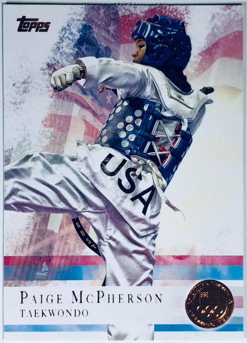 Карточка Paige McPherson „Тхэквондо”
