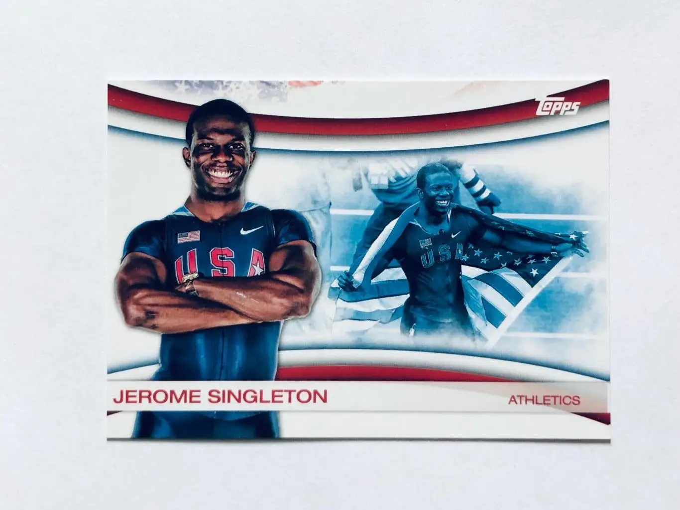 Карточка Jerome Singleton „Лёгкая атлетика ”