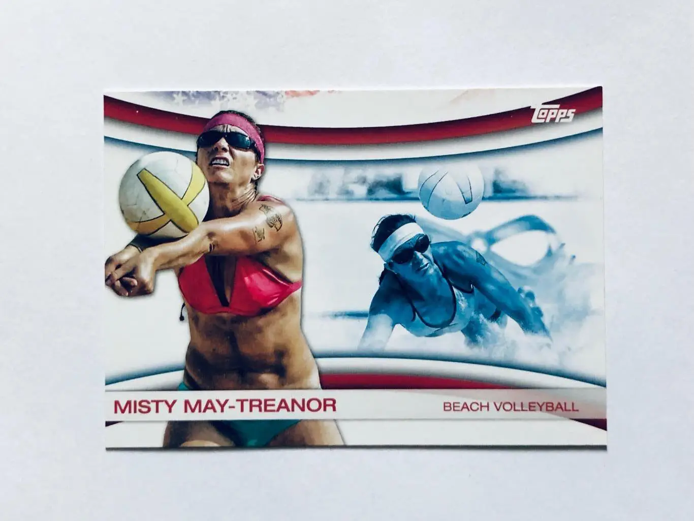 Карточка Misty May-Treanor „Пляжный волейбол”