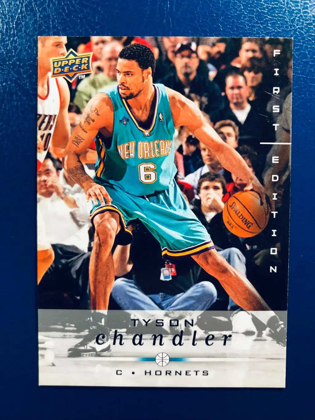 Карточка Tyson Chandler New Orleans Hornets