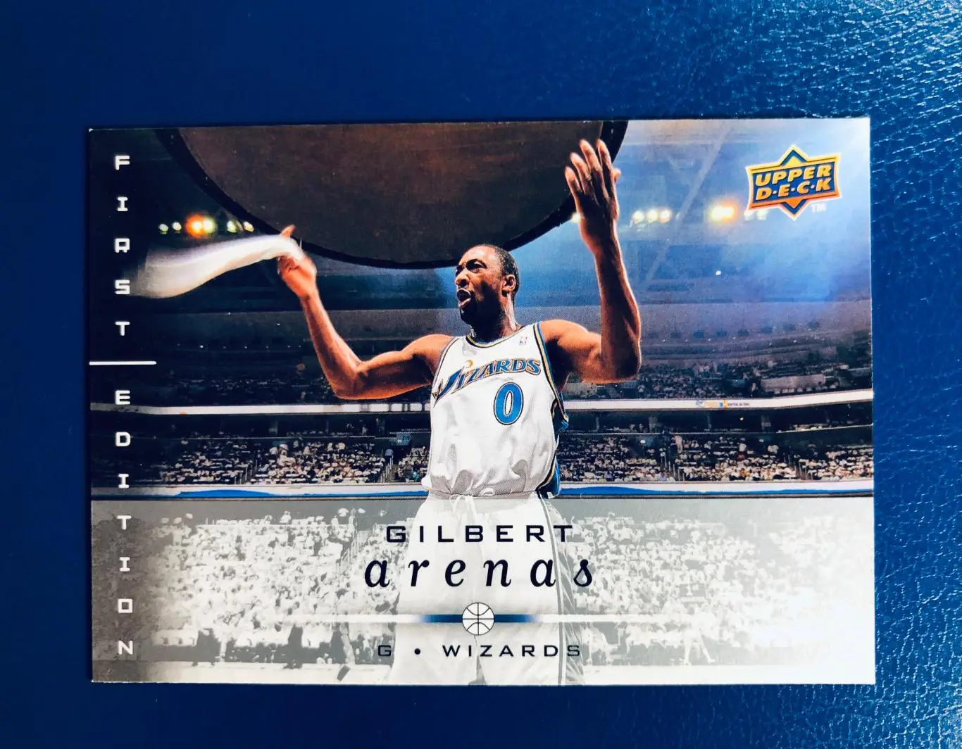 Карточка Gilbert Arenas Washington Wizards