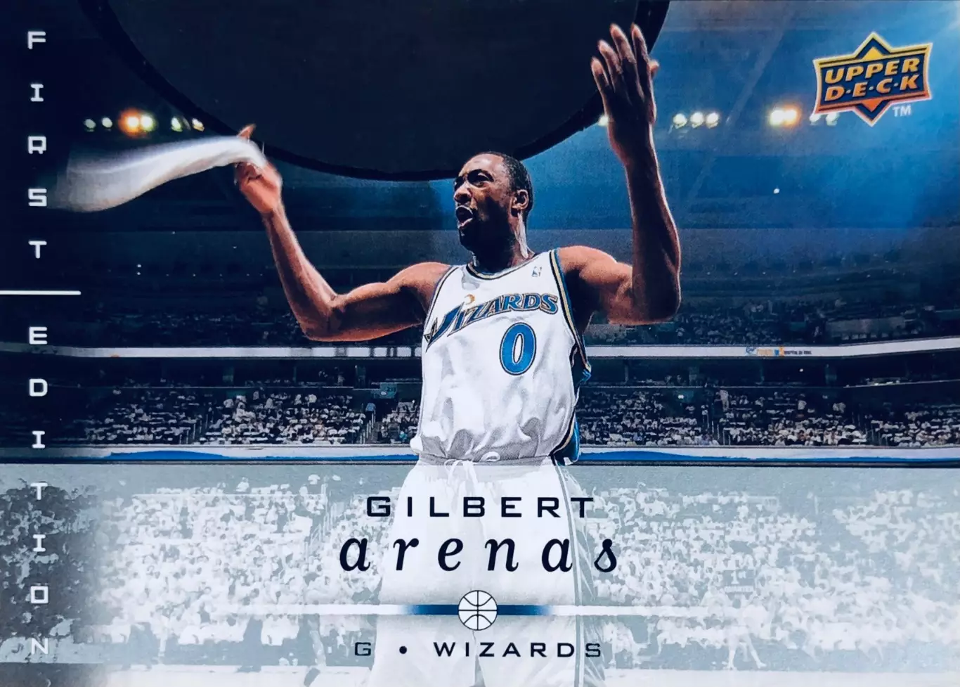 Карточка Gilbert Arenas Washington Wizards