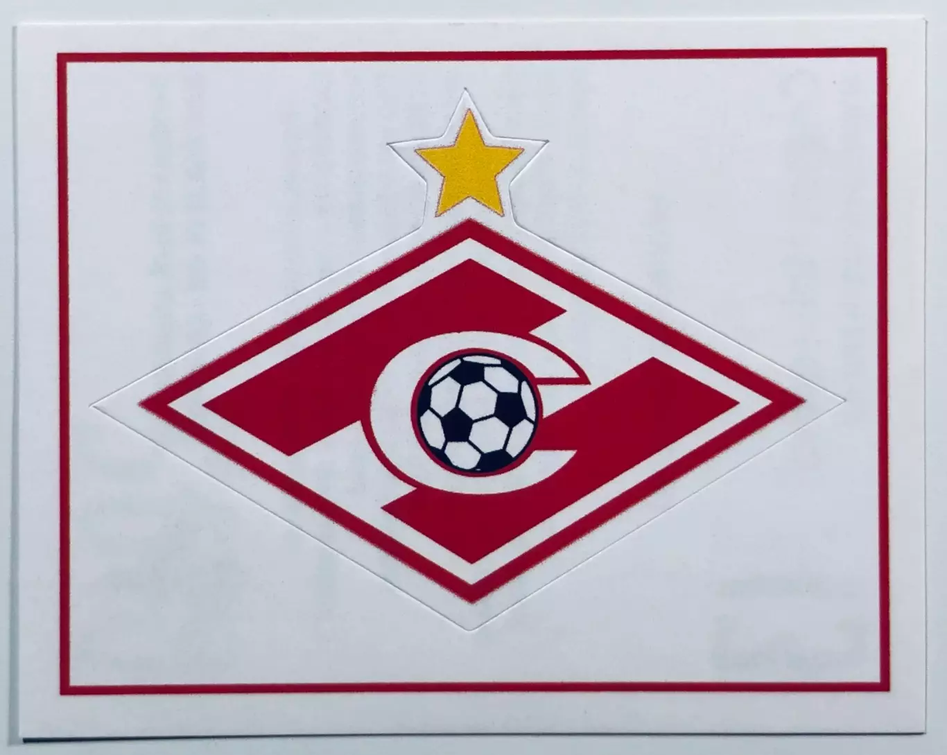 Наклейка Эмблема ФК Спартак Москва