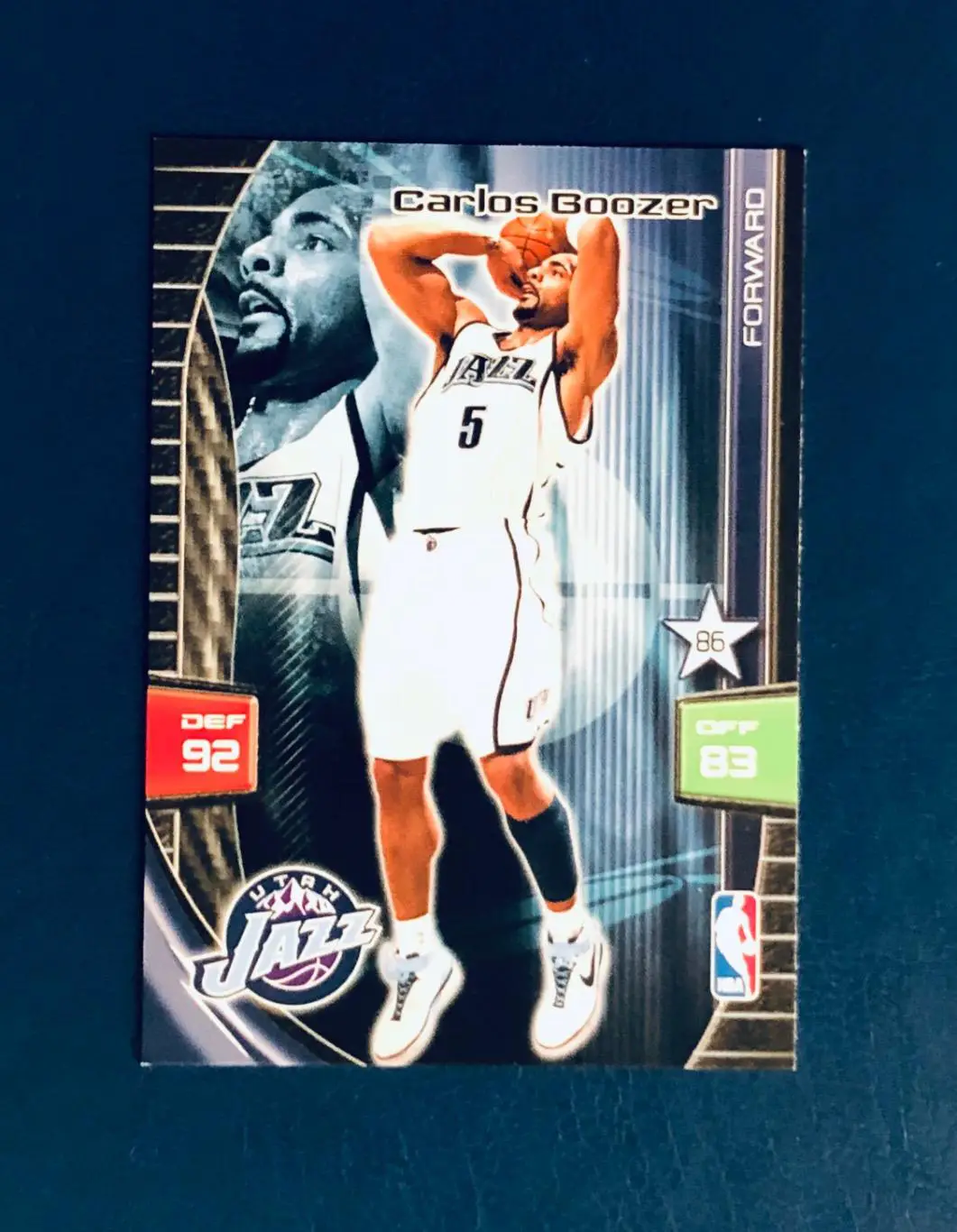 Карточка Carlos Boozer Utah Jazz