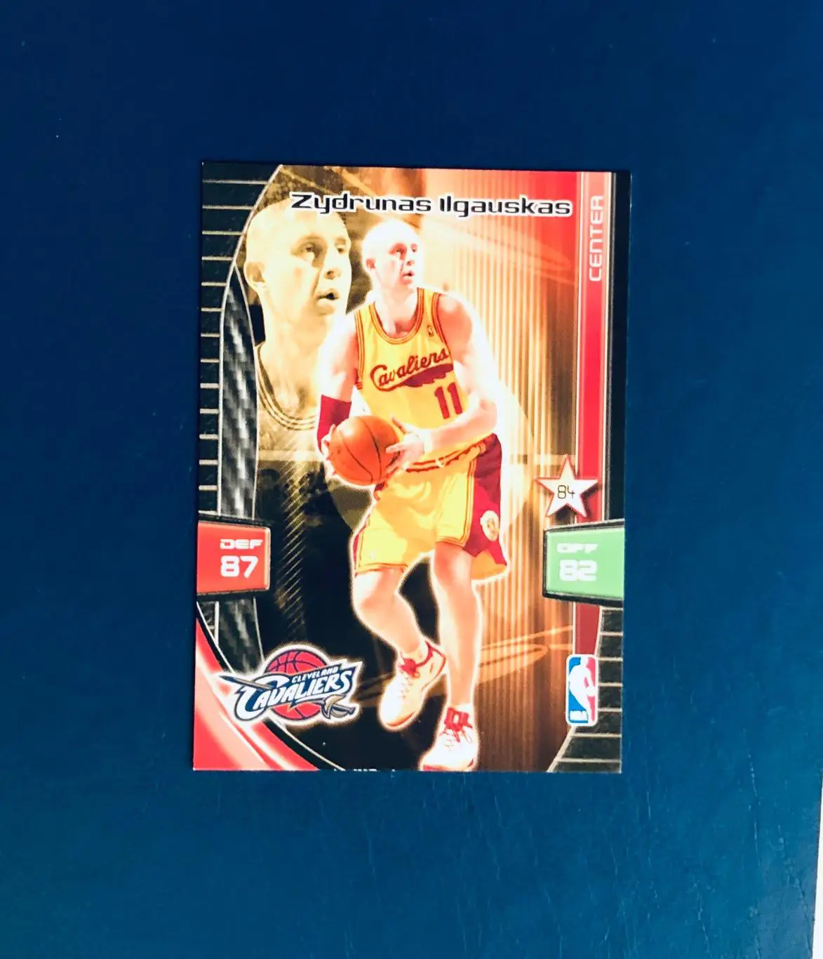 Карточка Zydrunas Ilgauskas Cleveland Cavaliers