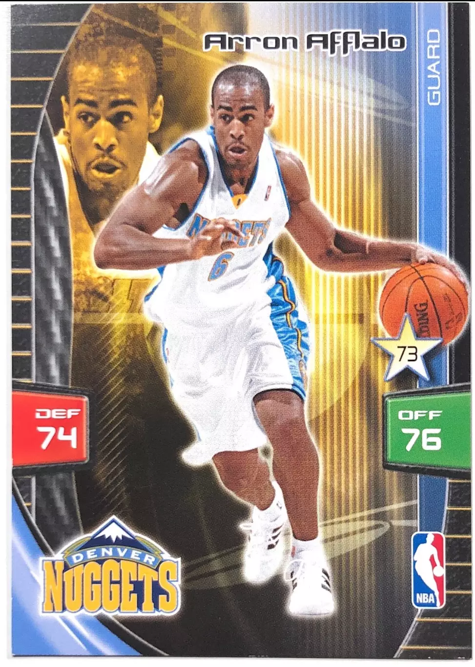Карточка Arron Afflalo Denver Nuggets