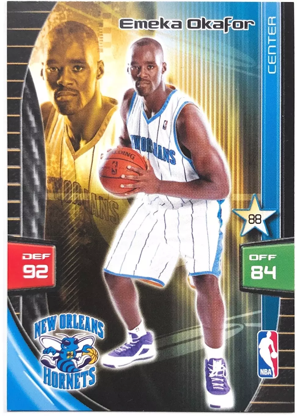 Карточка Emeka Okafor New Orleans Hornets