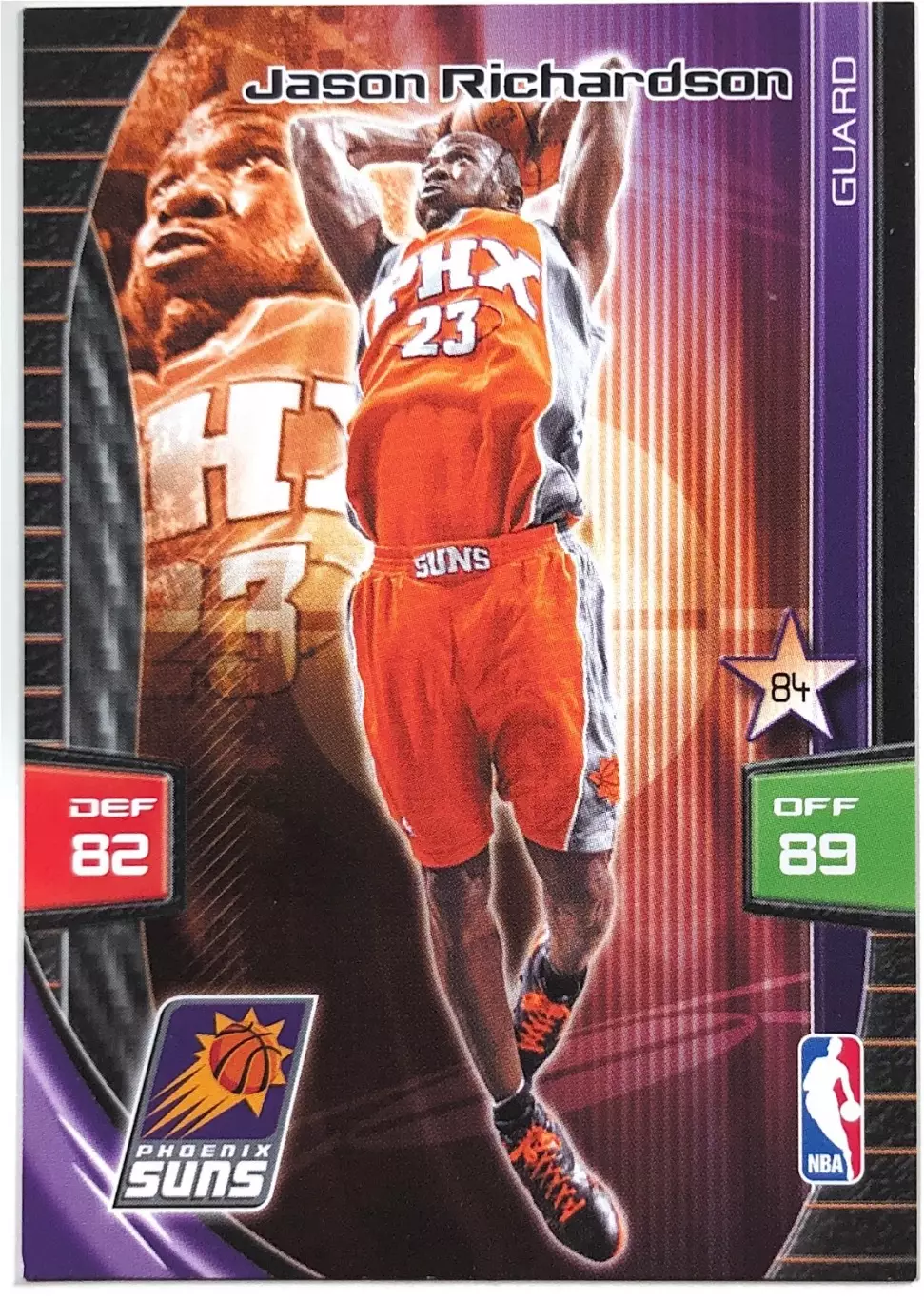 Карточка Jason Richardson Phoenix Suns