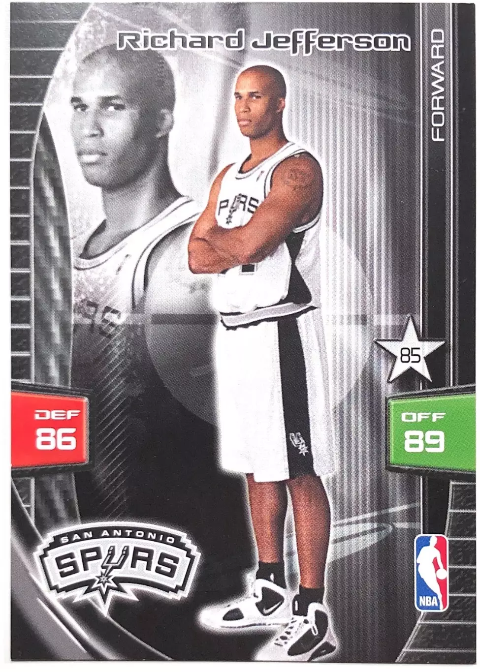 Карточка Richard Jefferson San Antonio Spurs