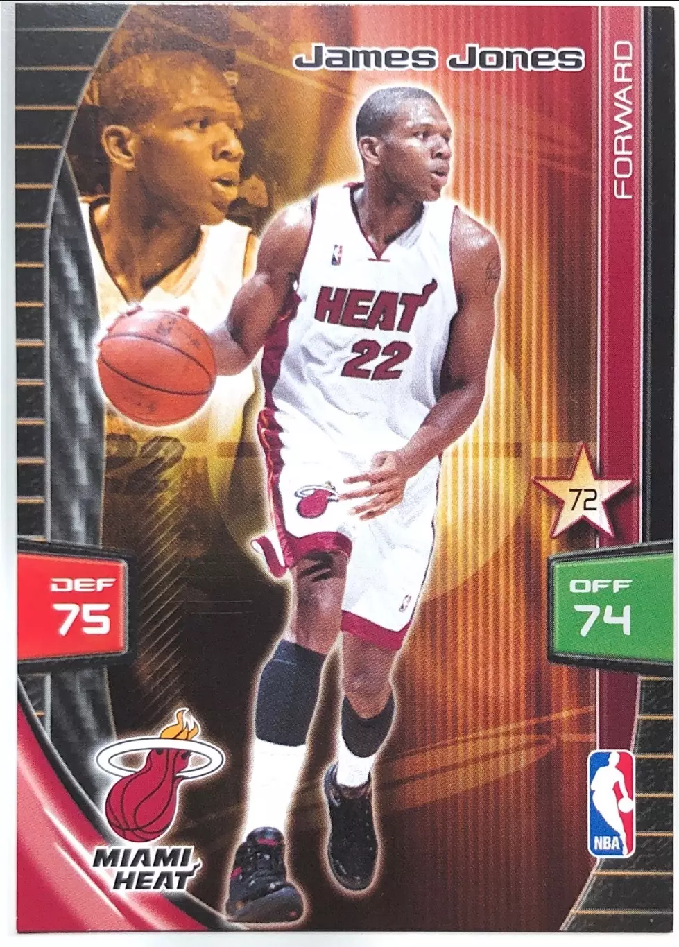 Карточка James Jones Miami Heat