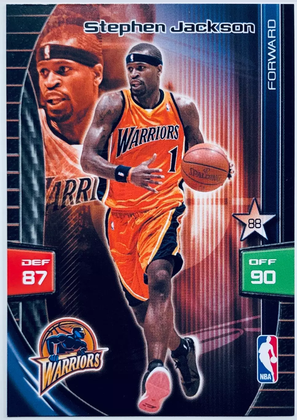 Карточка Stephen Jackson Golden State Warriors