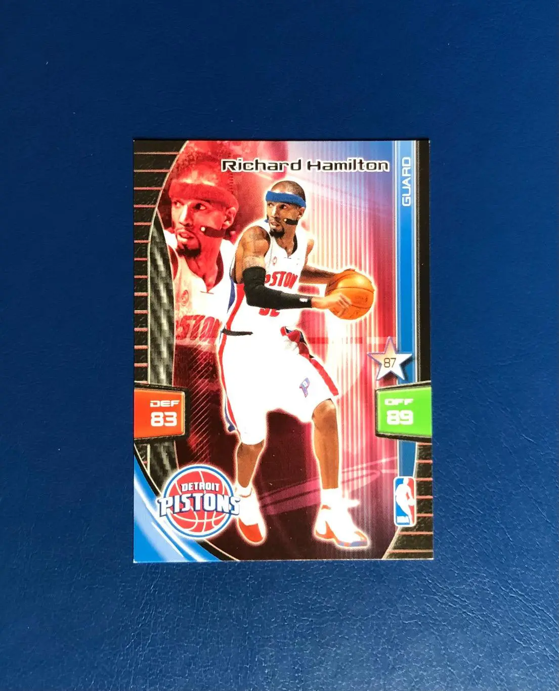 Карточка Richard Hamilton Detroit Pistons