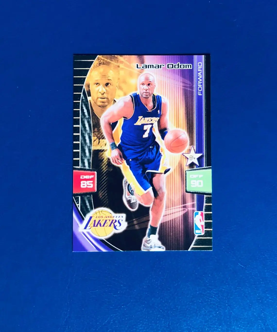 Карточка Lamar Odom Los Angeles Lakers