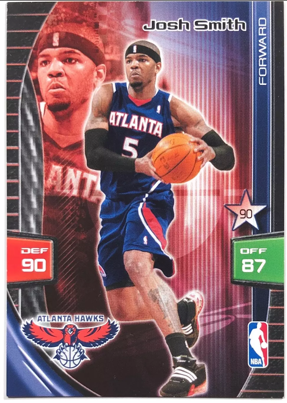 Карточка Josh Smith Atlanta Hawks