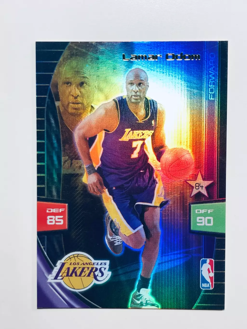 Карточка Lamar Odom Los Angeles Lakers