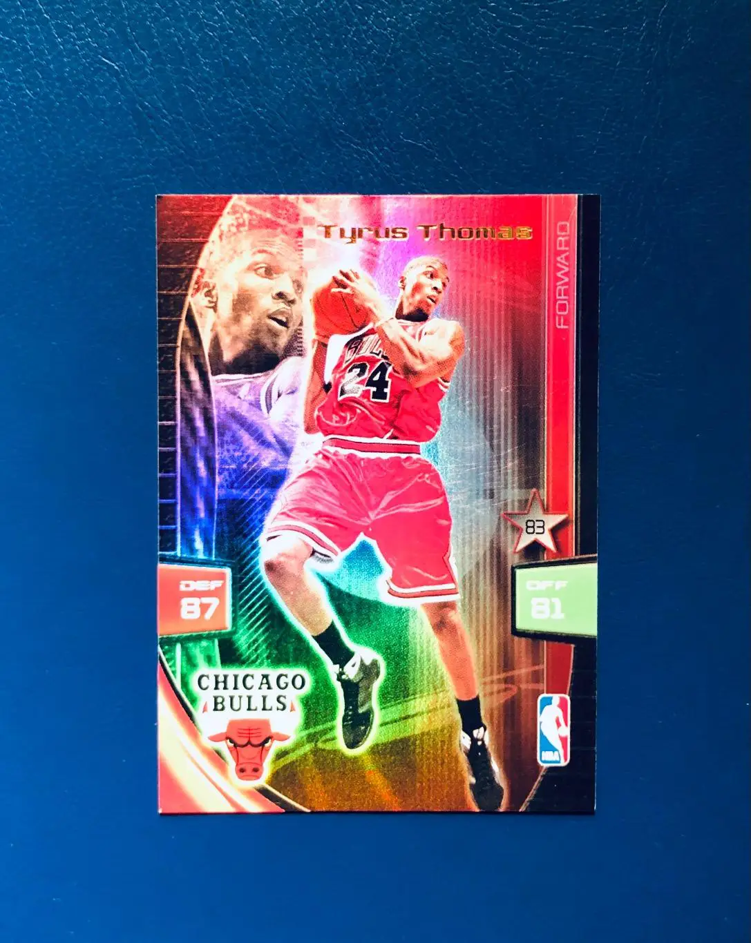 Карточка Tyrus Thomas Chicago Bulls