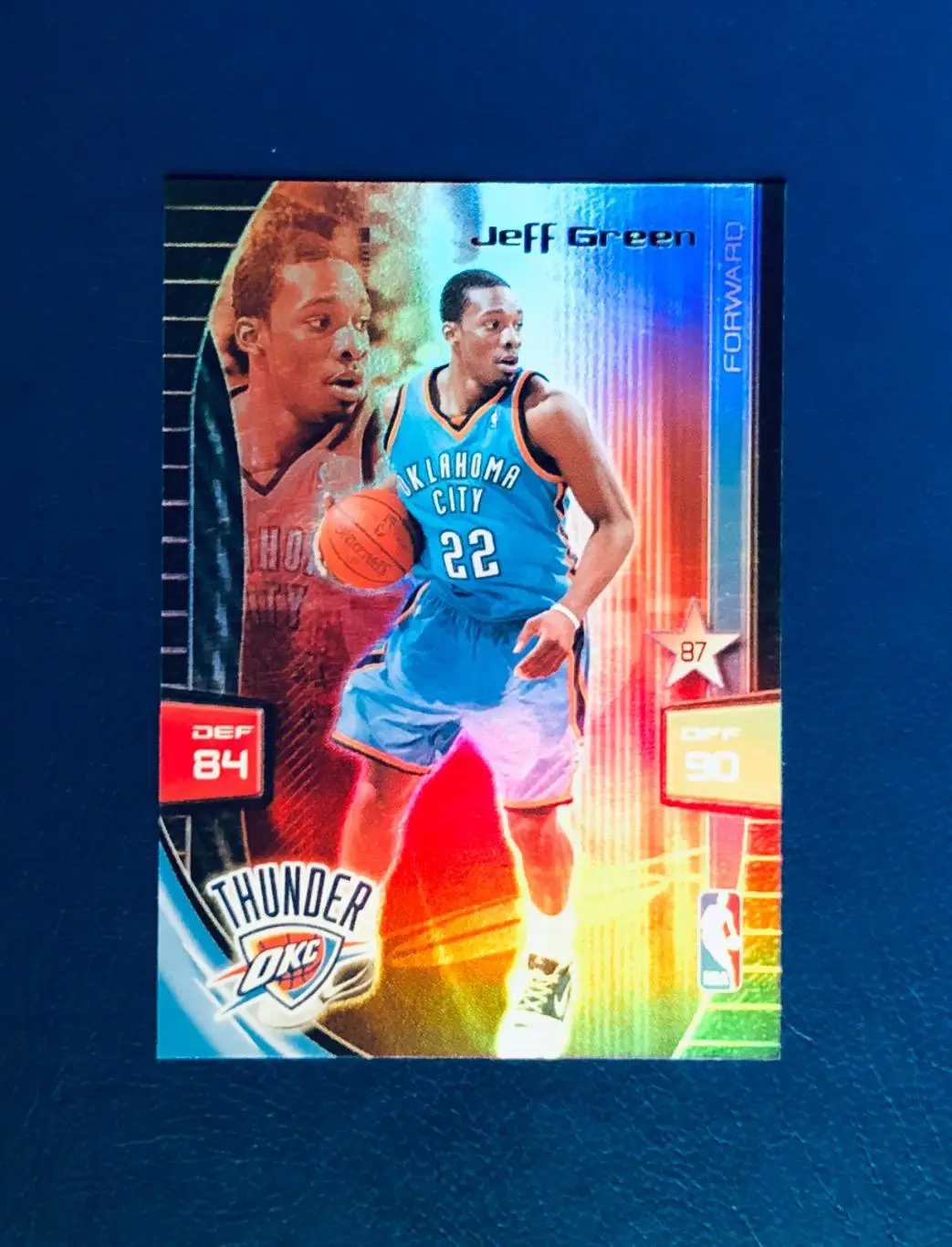 Карточка Jeff Green Oklahoma City Thunder