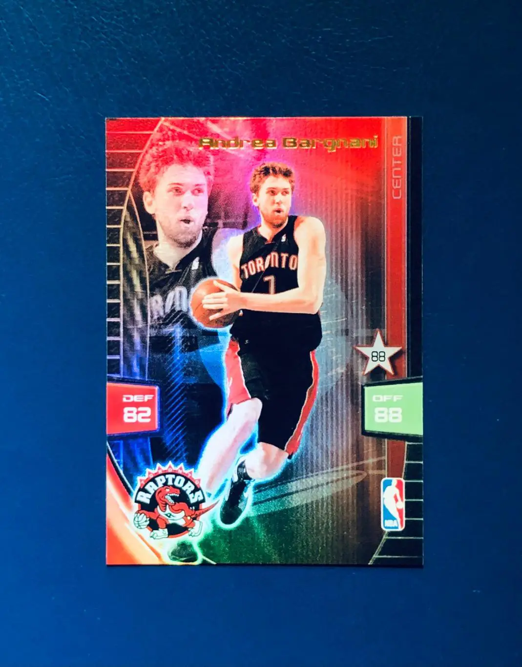 Карточка Andrea Bargnani Toronto Raptors