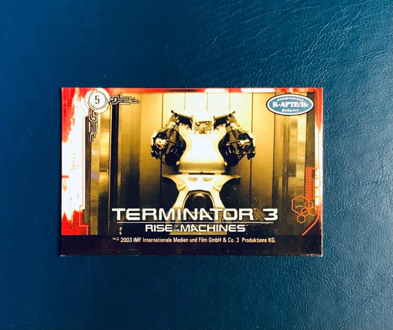Карточка «Терминатор 3: Восстание машин»