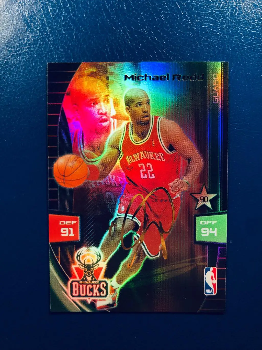 Карточка Michael Redd Milwaukee Bucks