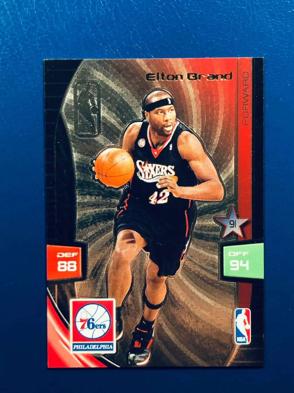 Карточка Elton Brand Philadelphia 76ers