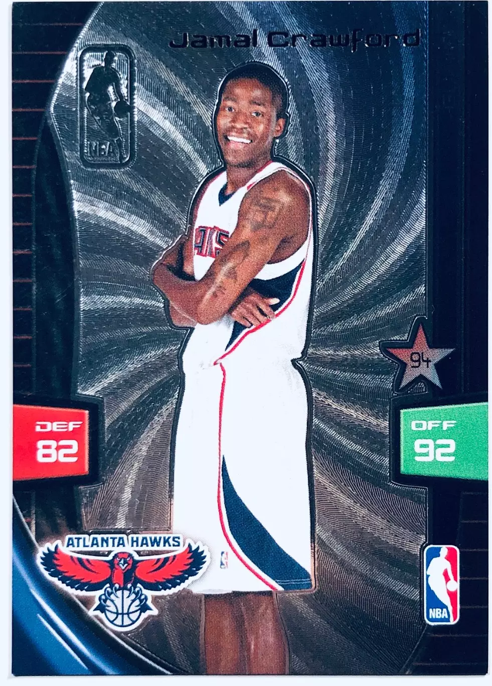 Карточка Jamal Crawford Atlanta Hawks