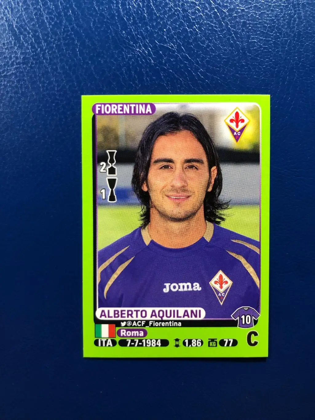 Наклейка Alberto Aquilani Fiorentina