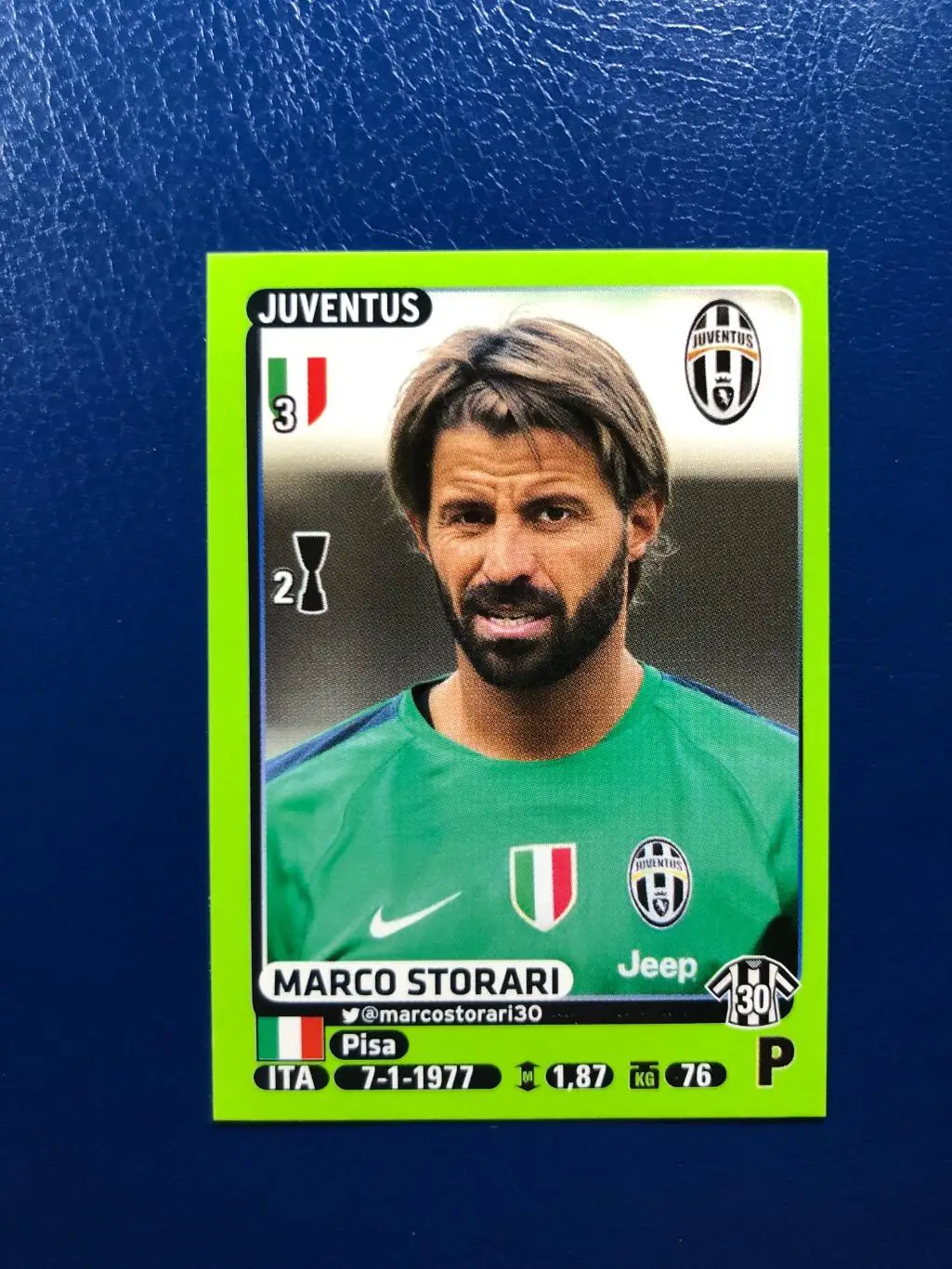 Наклейка Marco Storari Juventus